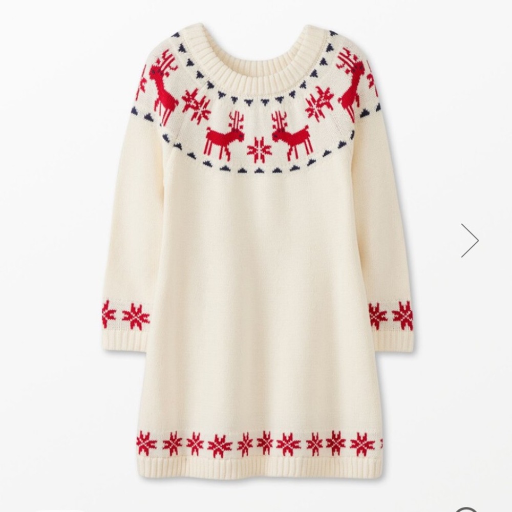 Hanna Andersson Holiday Sweater Dress